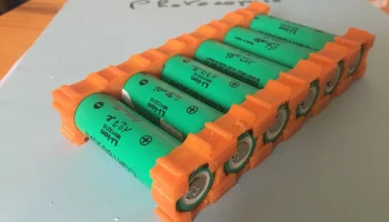 18650 1x6 6S1P Держатель литий-ионного аккумулятора 2