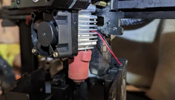 адаптер Ender 3 V3 KE для установки вентилятора 3010 вме... 3