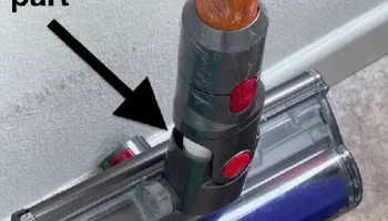 Замена тюбика и зажима для пушистого очистителя Dyson