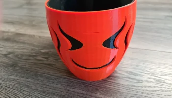 Ваза с самополивом (печать на месте) + орнамент на Хэллоу... 1