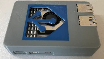 Чехол для домашнего помощника Raspberry Pi 5 3