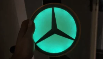 Световой короб Mercedes 2