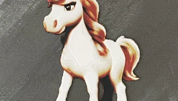 Cute Unicorn (HueForge)