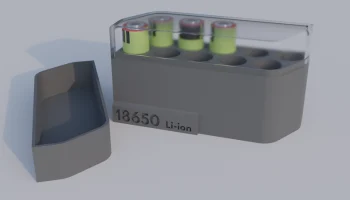 10x 18650 Держатель/футляр для батареи