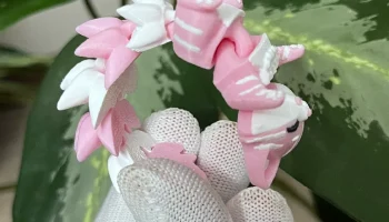 Подвижный брелок, кот с пушистым хвостом 5