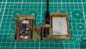 Корпус для Heltec v4 на защелках 2