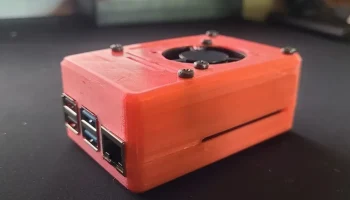 Чехол + вентилятор для Raspberry Pi 4 - для Waveshare 2C... 2