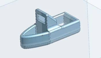 Плавучая лодка V9 (Рыбацкая лодка) 1