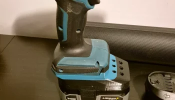 Переходник для аккумулятора Ryobi one+ на дрель Makita