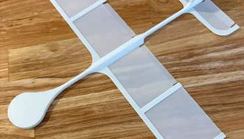 Простой самолетик - планер, всего 20г пластика! 0