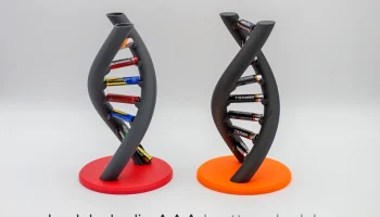 Держатель для батарей типа Double Helix AAA - с дополнит...