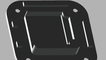 Корпус Wemos D1 Mini для датчика температуры 3