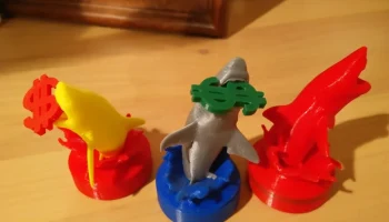 Крышка для карт Shark Poker 4