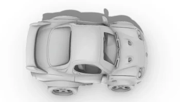 Карикатура на Mazda RX-7 FD 1993 года 4