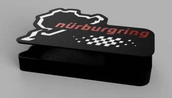 CIRCUIT NURBURGRING LIGHT BOX, LED LAMP 2