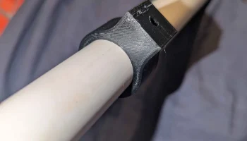 Крепление на клипсе из ПВХ 3/4 3