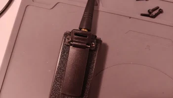 Корпус MeshNRW Heltec T114 - адаптер зажима Baofeng 1