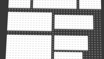 Lego 3027 3028 3033 3036 3456 41539 92438 91405