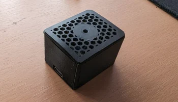 ESP32 mini с чехлом для микрофона
