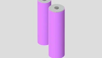 Модель Lion Battery 18650 21700 3D объект STL 2