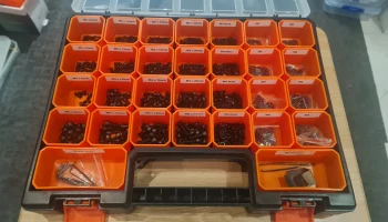 Различные контейнеры для органайзера Tactix 54 x 54 x 44... 2