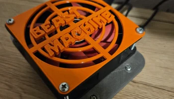 Корпус Odroid XU4 с вентилятором