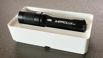 Подставка Gridfinity для фонаря Astrolux A01