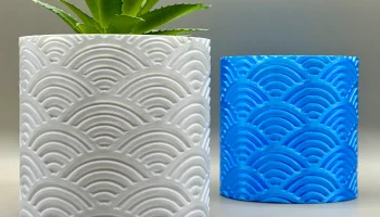 Горшок для растений Seigaiha Wave - Кашпо в режиме вазы.....