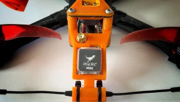 Eachine Wizard X220 Крепление для GPS и антенны из ТПУ... 1