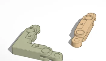 Замок боковой панели Voron V2.4 (больше подходит к раме) 1