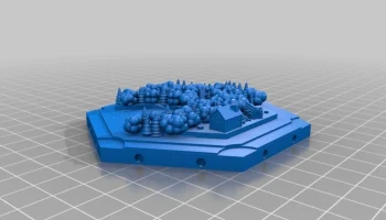 Плитки рельефа Catan для 2 цилиндрических (3 мм) магнитов... 2