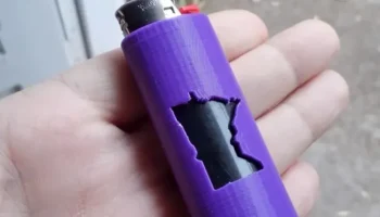 Футляр для зажигалки MN с вырезом