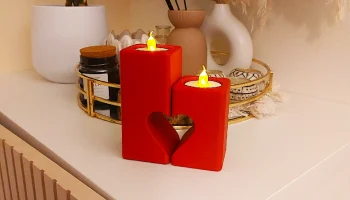 Набор чайных свечей Love Heart 2