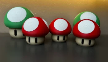 MINIS Super Mario 1up контейнер для грибов Pilz... 3