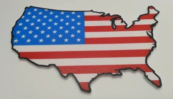 Контур флага США