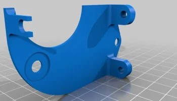 Cr-10 E3D Titan Aero + Volcano Part cooling Fan Shroud 1
