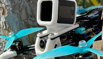 Велосипедная камера FPV и крепление для антенны 19 мм... 5