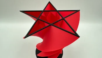 Витая ваза с пентаграммой 2