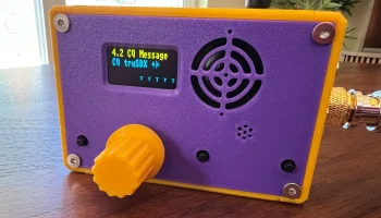 (tr)uSDX QRP Transceiver Stealth Face