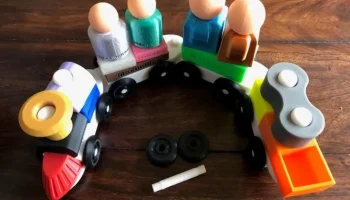 Stacking Block Toy Train V2