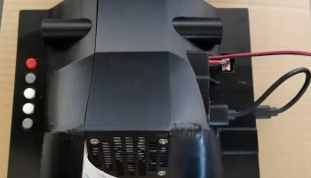 Корпус Pi4 с 7-дюймовым ЖК-экраном и вентилятором 8