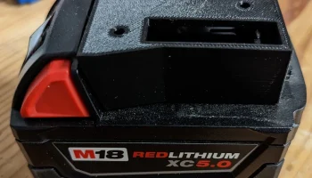 Зажим для крепления аккумулятора Milwaukee M18