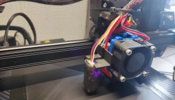 Крепление для вентилятора Ender 3 V2 Neo (магнитное издан... 2