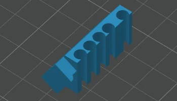 Держатель трубки Боудена Anycubic Kobra 3...... 1
