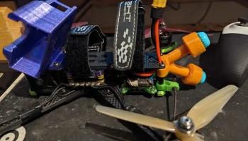 Крепление для антенны Iflight XL5 Lumenier AXII 2... 1