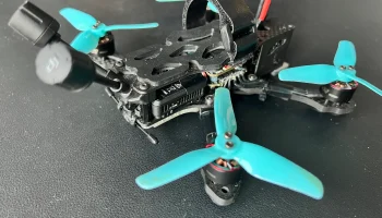 ImpulseRc APEX MICRO - держатель антенны DJI O4 PRO...