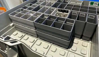 Festool Sys3 Organizer 2x4x0,5 штабелируемый контейнер с ...