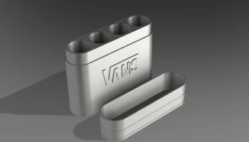 18650 Чемодан с логотипом VANS 1