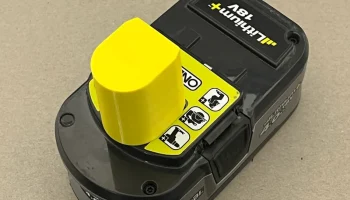 Крепления для батарей Ryobi 4