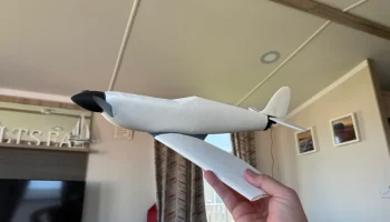 LW-PLA Самолет с резиновой лентой в стиле Spitfire